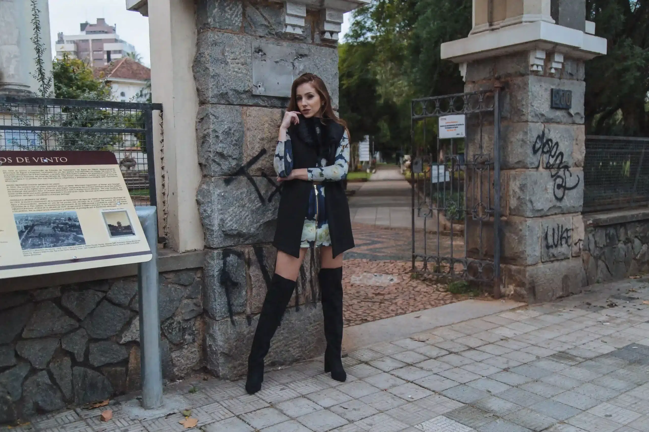 What to Expect from a Photoshoot in Danville (Step-by-Step Guide) 1 portrait young woman standing footpath scaled